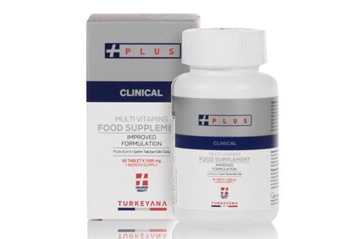 Hair Multivitamin Tablet  SUPPORT FOOD SUPPLEMENT GLUTEN FREE-LACTOSE FREE